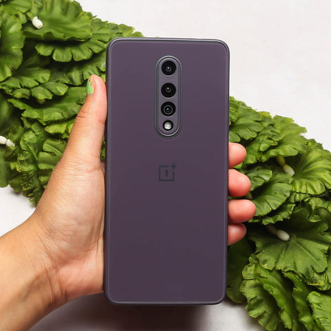 Deep Purple camera Safe mirror case for Oneplus 8
