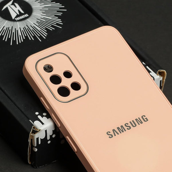 Peach camera Safe mirror case for Samsung A51