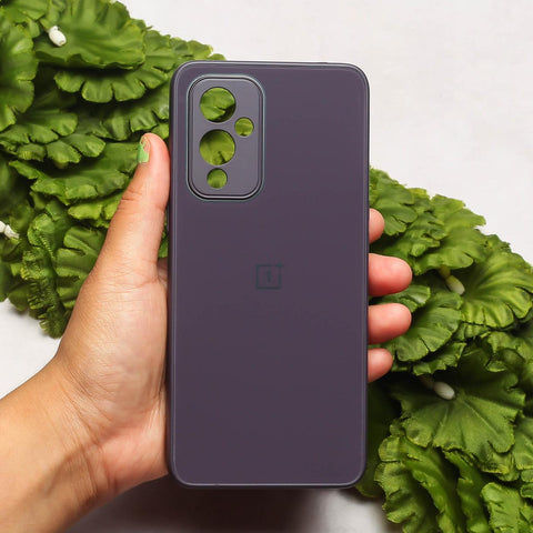 Deep Purple camera Safe mirror case for Oneplus 9