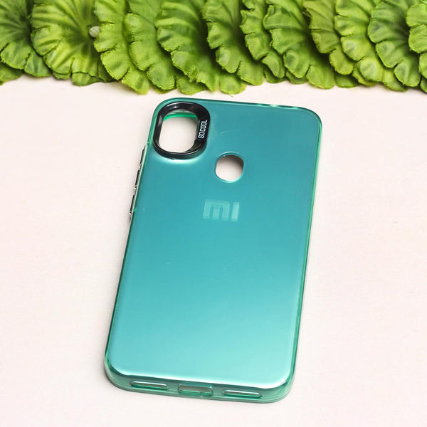 Green Rgiem Slim Slicone Non-Yellowing Protective Case for Redmi Note 7 Pro