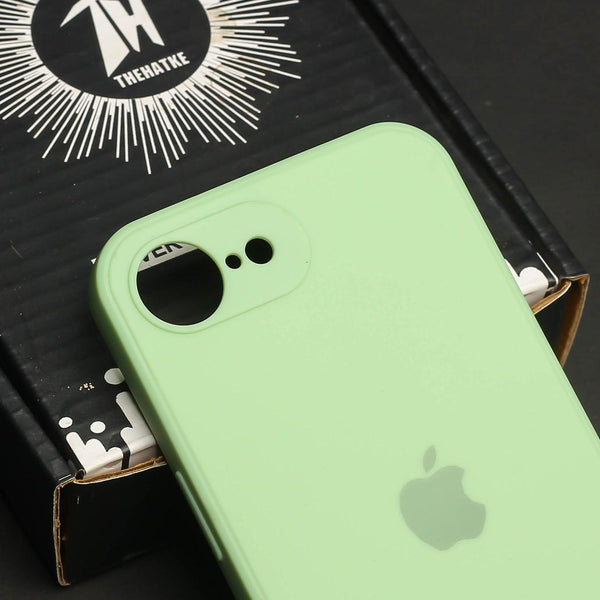 Light Green Candy Silicone Case for Apple Iphone 16E