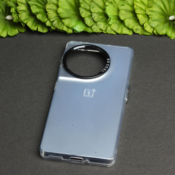 Silver Rgiem Slim Slicone Non-Yellowing Protective Case for Oneplus 11R