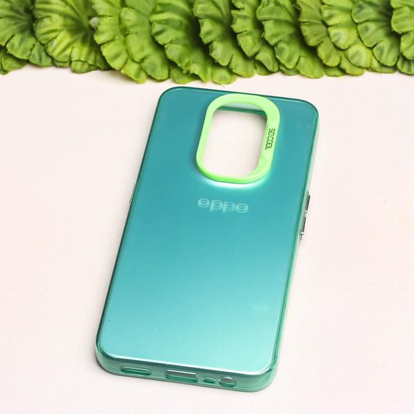 Green Rgiem Slim Slicone Non-Yellowing Protective Case for Oppo A9 2020