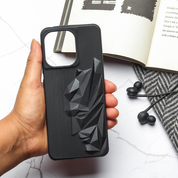 Superhero Engraved logo silicon Case for Motorola Edge 60 Fusion
