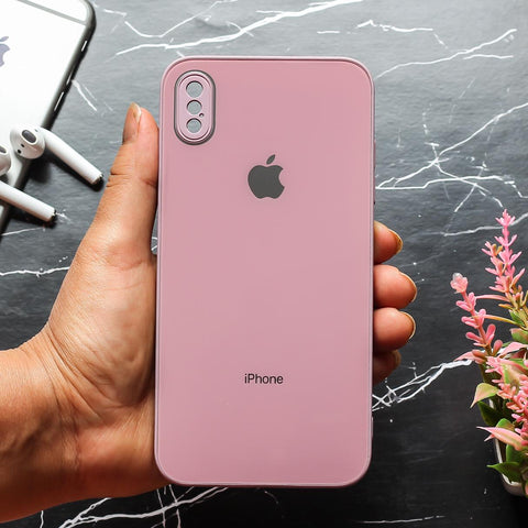 Lavender camera Safe mirror case for Apple Iphone Xs Max