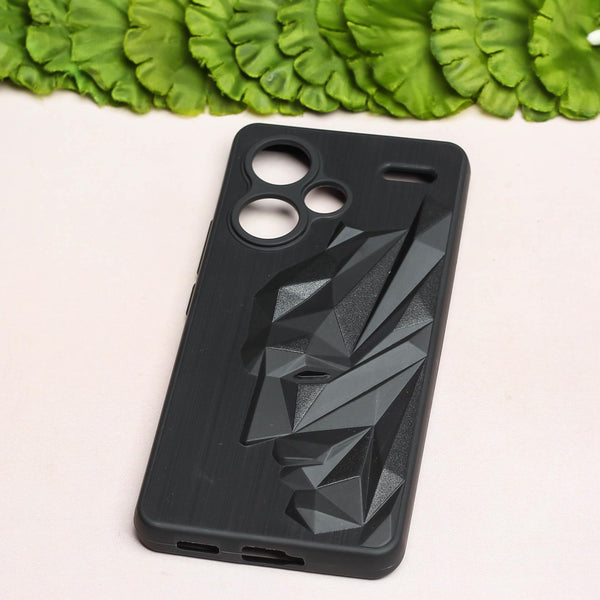 Superhero Engraved logo silicon Case for Redmi Note 13 Pro Plus