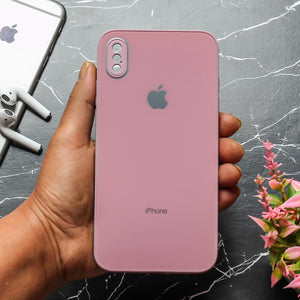 Lavender camera Safe mirror case for Apple Iphone X/XS