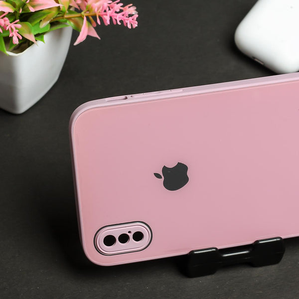 Lavender camera Safe mirror case for Apple Iphone X/XS