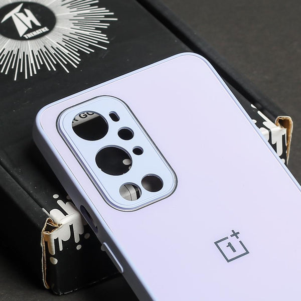 Purple camera Safe mirror case for Oneplus 9 Pro