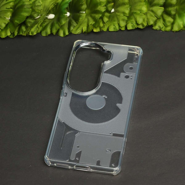 King bar silicone Case for Vivo V40e