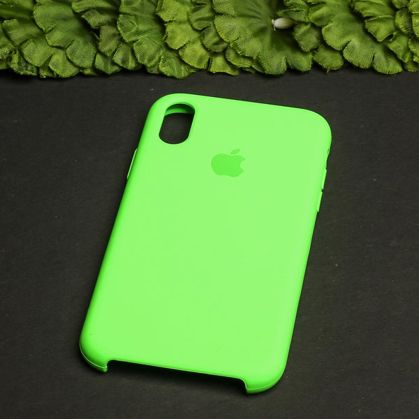 Neon Green Original Silicone case for Apple iphone XR