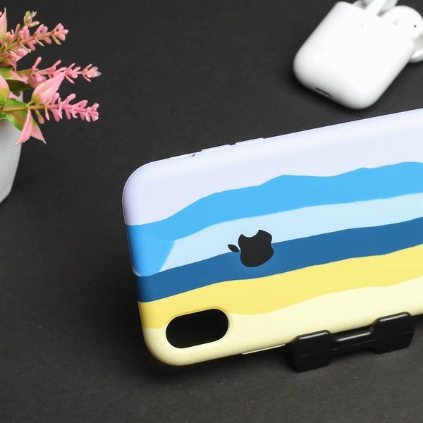 PATTERN 1 Rainbow Silicone Case for Apple iphone XR