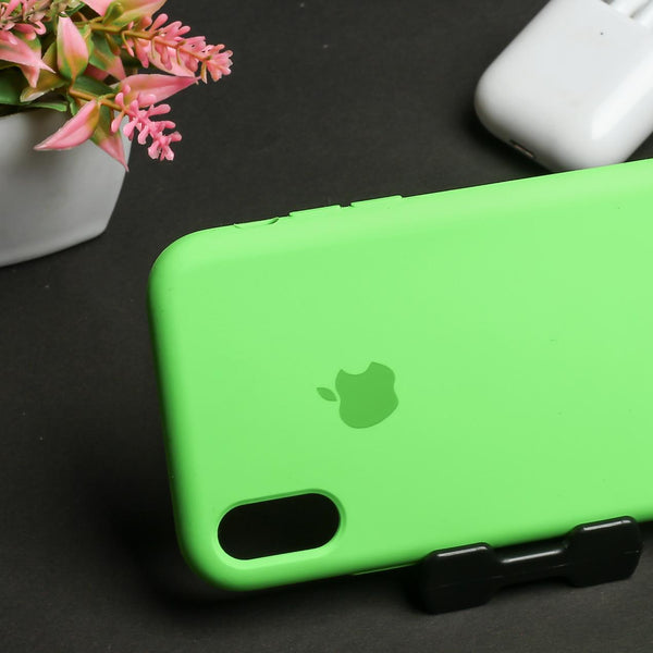 Neon Green Original Silicone case for Apple iphone XR