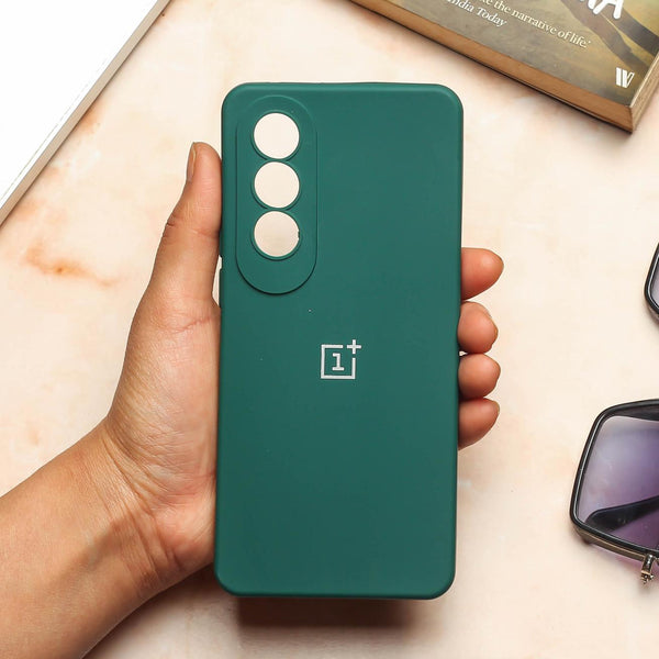 Dark Green Camera Original Silicone case for Oneplus Nord CE 4