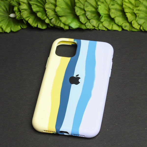 PATTERN 1 Rainbow Silicone Case for Apple iphone 11