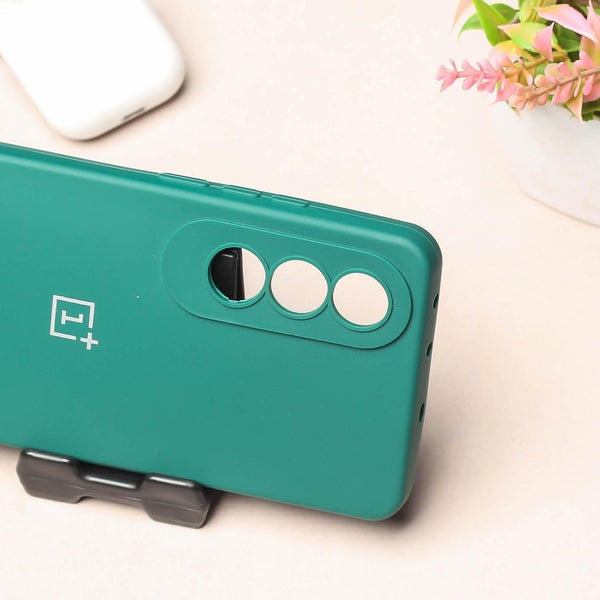 Dark Green Camera Original Silicone case for Oneplus Nord CE 4