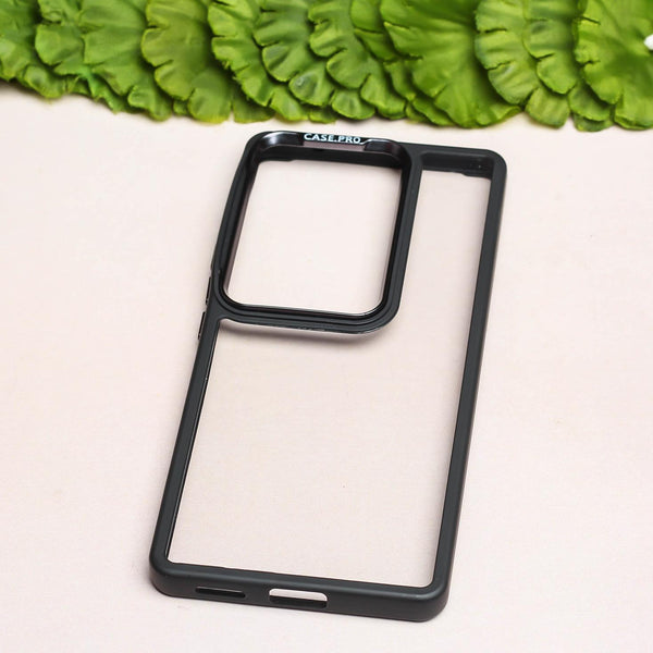 Black Lifted Transperant  Case for Vivo V29 5g