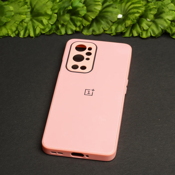 Pink camera Safe mirror case for Oneplus 9 Pro