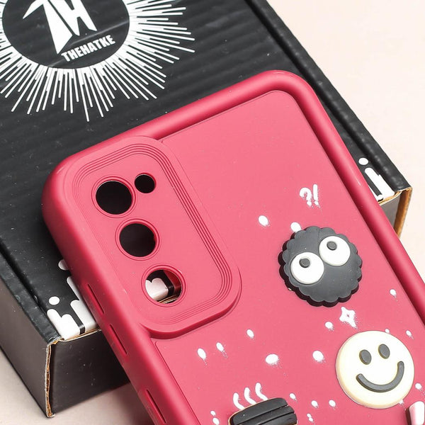 Mehroon COFFEE (ALWAYS HAPPY) Silicone case for Samsung S20 FE
