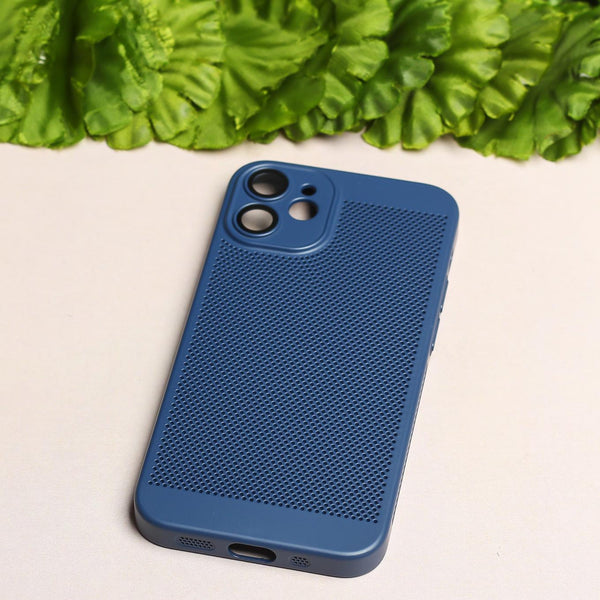BREATHING DARK BLUE Silicone Case for Apple Iphone 11