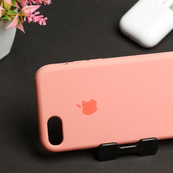 Pink Original Silicone case for Apple iphone 7