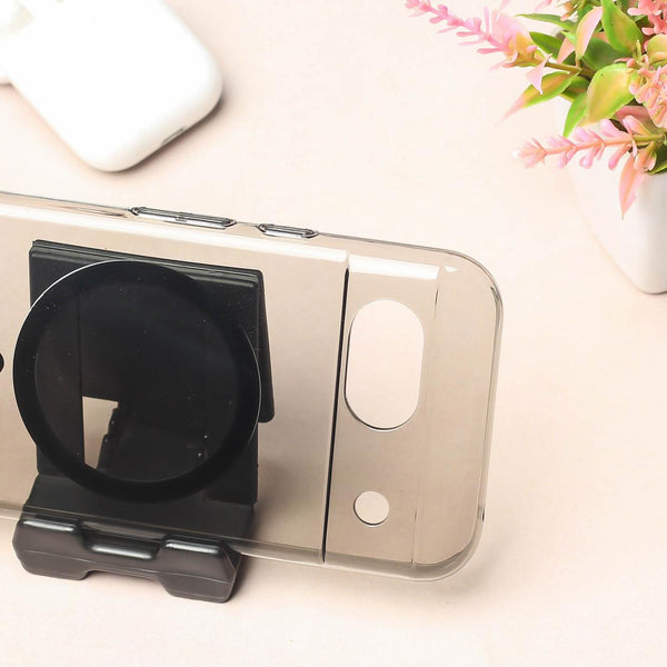 Black Shine Magsafe Transparent Case for Google Pixel 6a