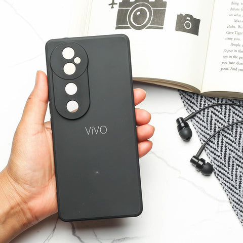Black Camera Original Silicone case for Vivo V40