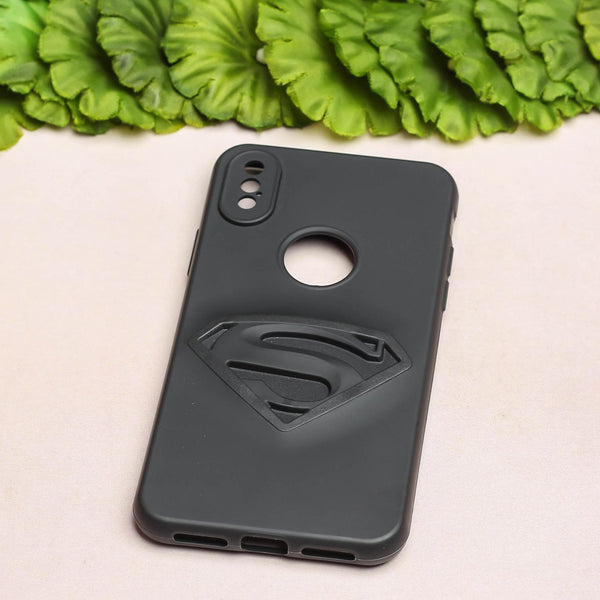 Superhero-S Engraved silicon Case for Apple Iphone X/XS