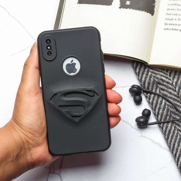 Superhero-S Engraved silicon Case for Apple Iphone X/XS