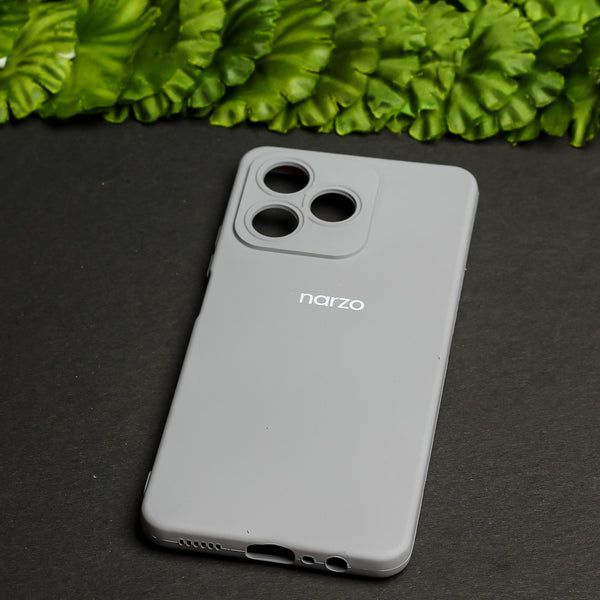 Grey Camera Original Silicon Case for Realme Narzo N53