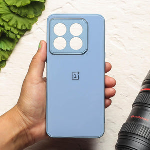 Blue camera Safe mirror case for Oneplus 10T