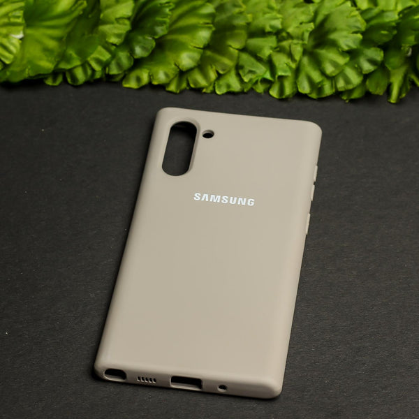 Light Brown Original Silicone case for Samsung Note 10