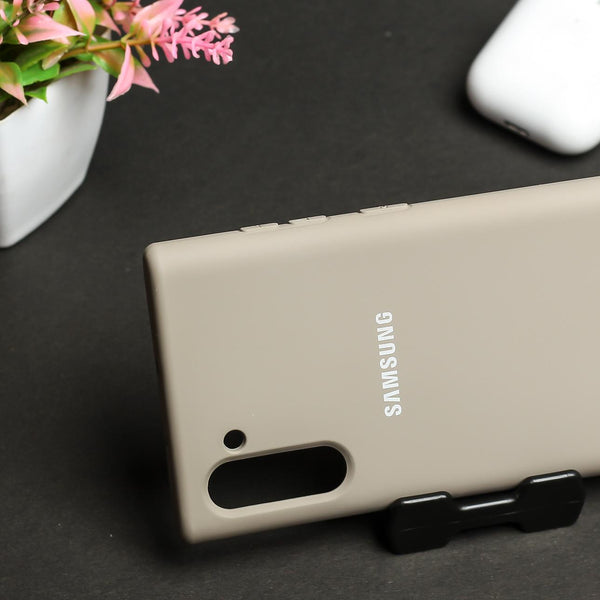 Light Brown Original Silicone case for Samsung Note 10