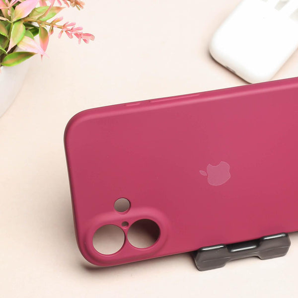 Mehroon Original Camera Silicone Case for Apple Iphone 16