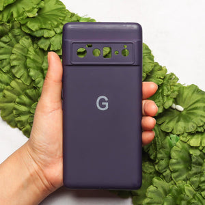Deep Purple Camera Original Silicone case for Google Pixel 6 Pro