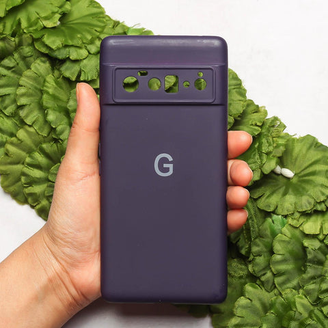 Deep Purple Camera Original Silicone case for Google Pixel 6 Pro