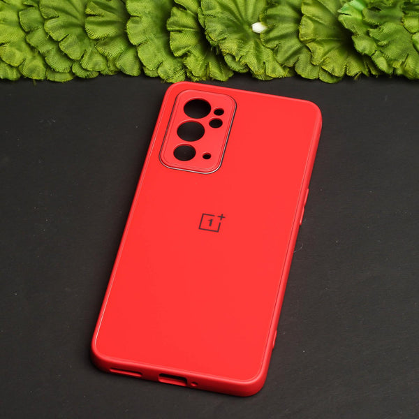 Red camera Safe mirror case for Oneplus 9rt