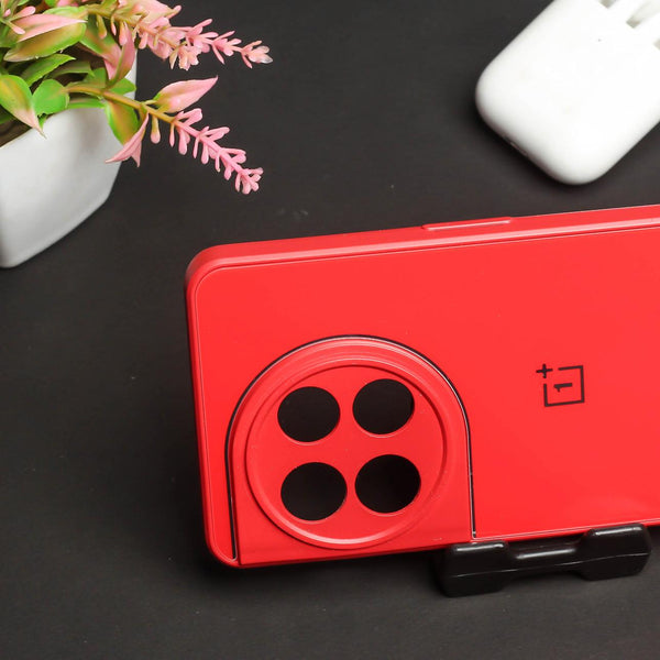 Red camera Safe mirror case for Oneplus 11R