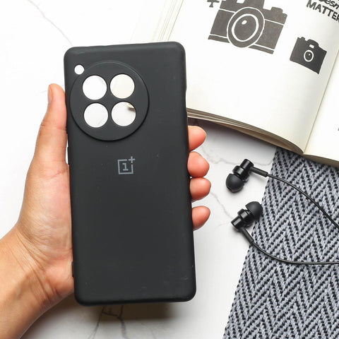 Black Camera Original Silicone case for Oneplus 12