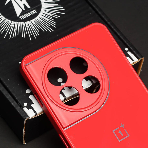 Red camera Safe mirror case for Oneplus 11R