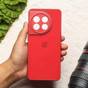 Red camera Safe mirror case for Oneplus 11R