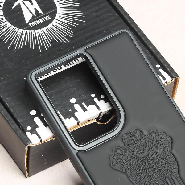 Ashoka Black Leather Case for Motorola Edge 50 Fusion