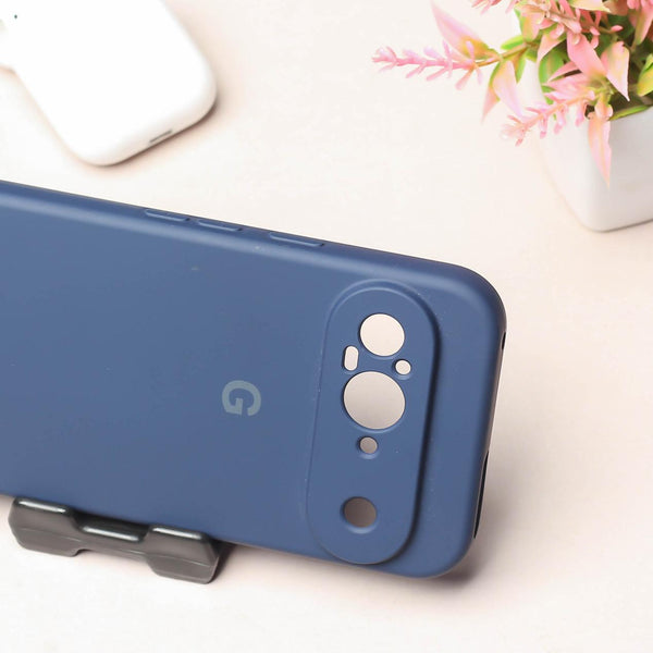 Dark Blue Camera Original Silicone case for Google Pixel 9