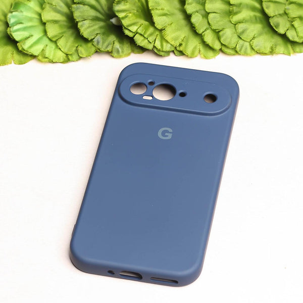 Dark Blue Camera Original Silicone case for Google Pixel 9