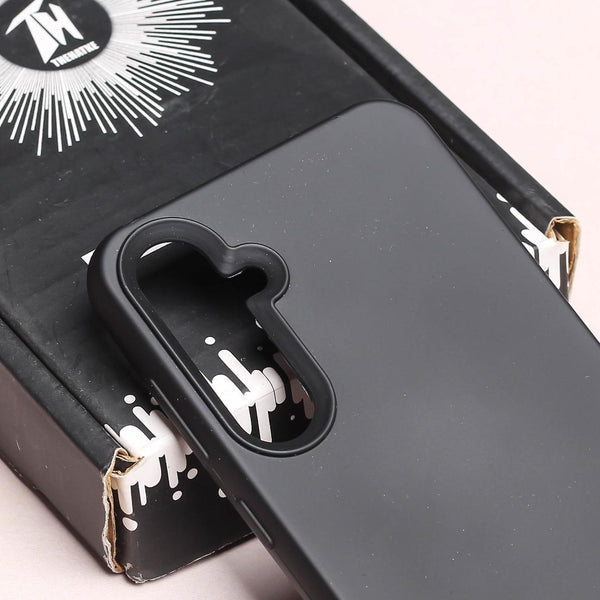 Black Original Silicone case for Samsung S23 FE