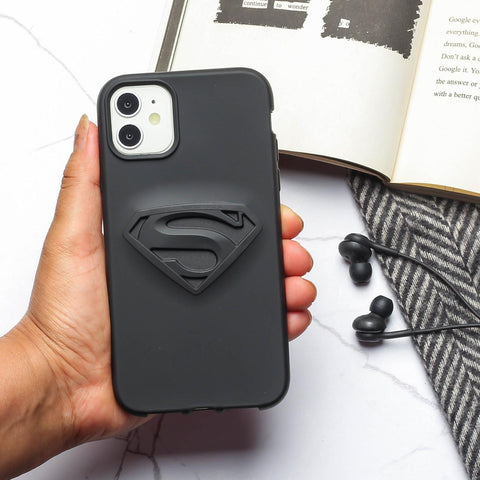 Superhero-S Engraved silicon Case for Apple Iphone 12