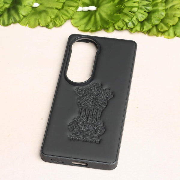 Ashoka Black Leather Case for Vivo V40