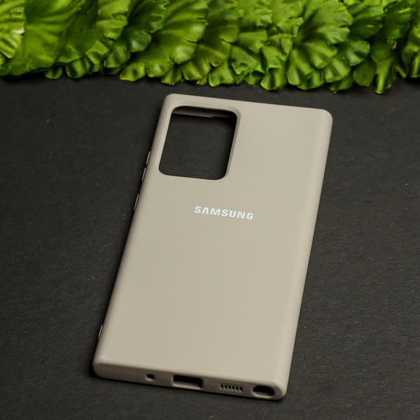 Light Brown Original Silicone case for Samsung S20 Plus