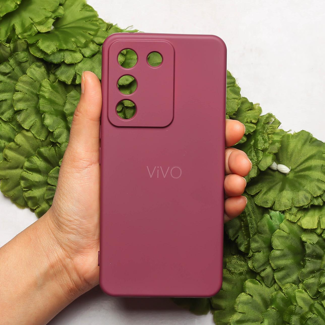 Mehroon Camera Original Silicone case for Vivo Y200