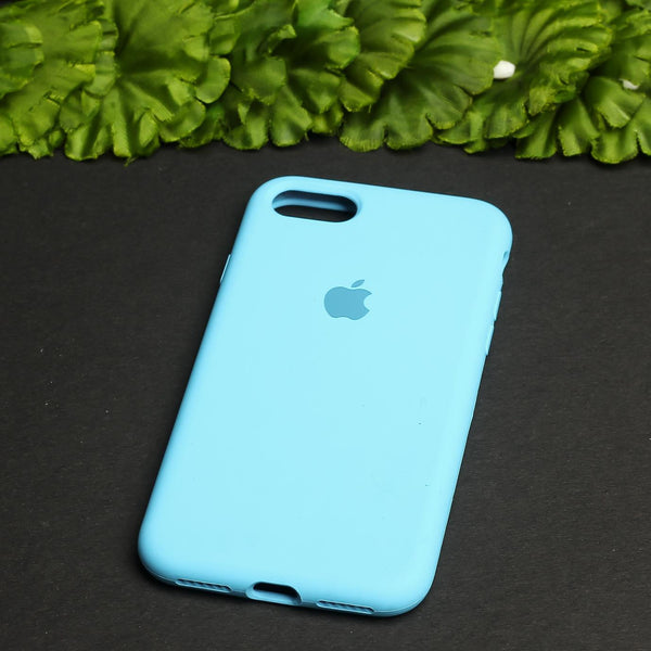 Sky Blue Original Silicone case for Apple iphone SE 2